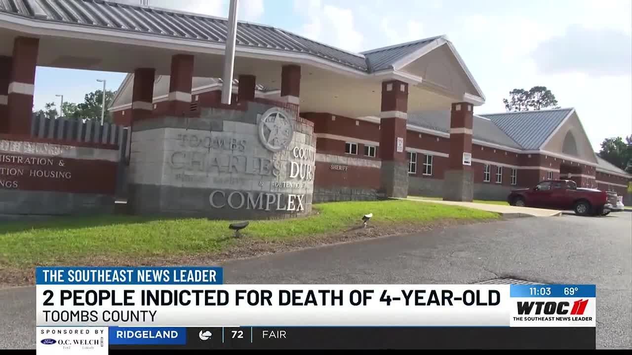 Two indicted in the murder of Toombs County 4-year-old