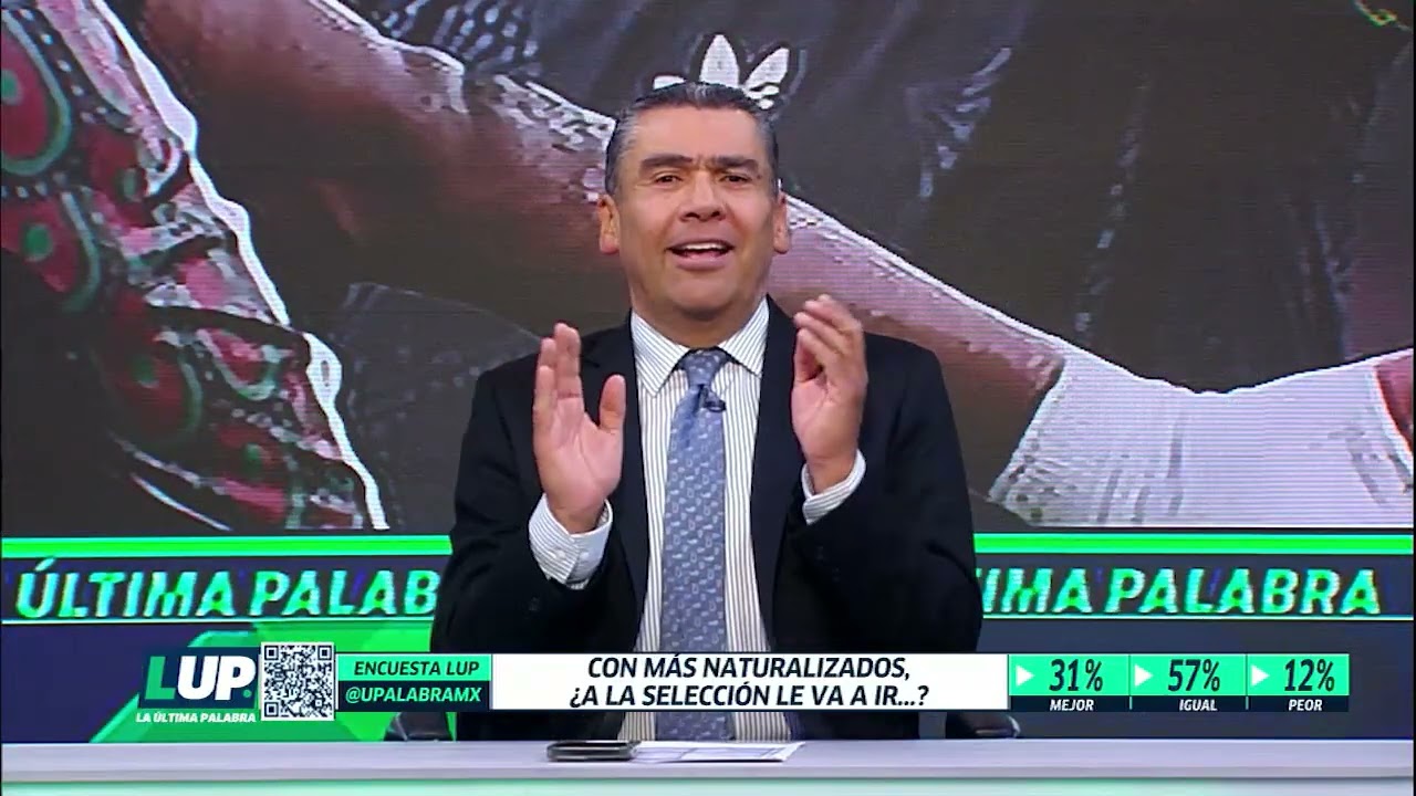 "Es lo más NORMAL del mundo que AL NATURALIZADO SE LE EXIJA MÁS, EN CUALQUIER SELECCIÓN"