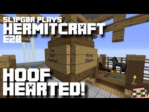 HermitCraft MineCraft LP E28 - Hoof Hearted! ;) ( Let's Play )