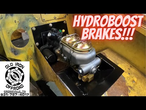 One ton International Scout Off-road build Series (part 3) Big Bird gets Hydroboost brakes