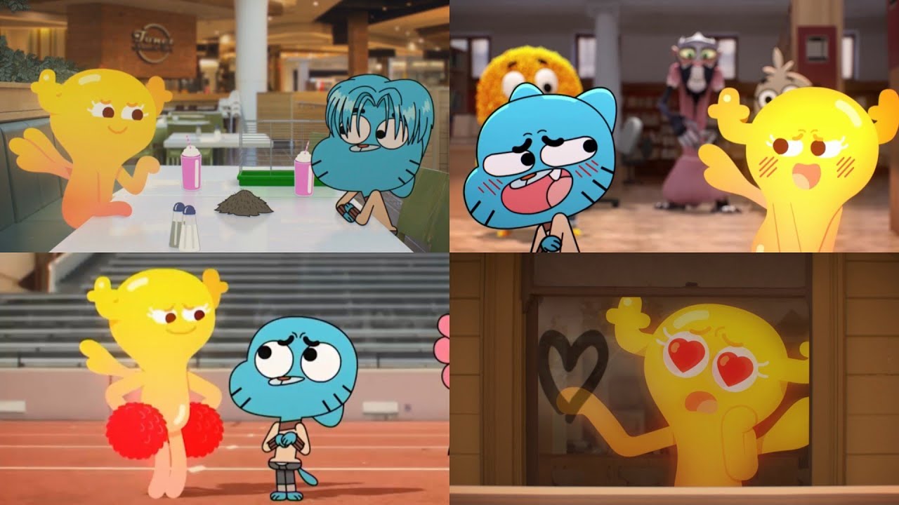 penny being in love as much as gumball (couple version)