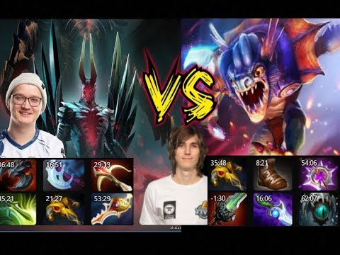 Matumbaman Terorblade Divine Rapier VS IllidanSTR Slark - 9Kmmr fight!