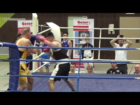 Boxen: Nuri Akbar - Lucas Bädke (1. Runde Hessische Mannschaftsmeisterschaften #8)