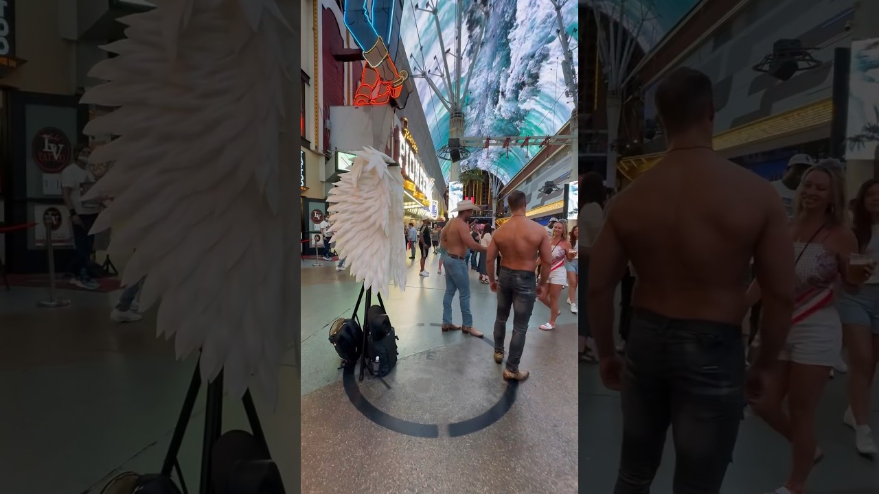 Quick Vegas Highlights #vegaslife #girl #boy #night #fremontstreet