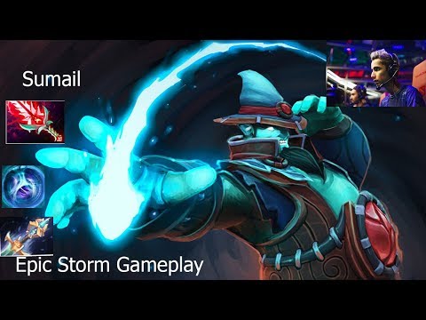 Epic Comeback Sumail Storm Spirit Hard game 20+ kills