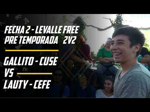 LAUTY-CEFE VS GALLITO-CUSE- OCTAVOS/  FECHA 2 PRE TEMPORADA - 2 VS 2 /LEVALLE FREE