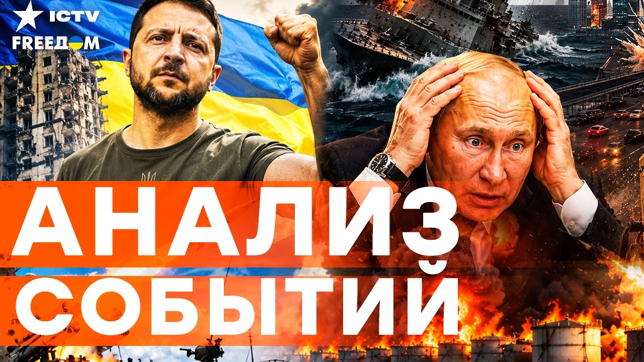 РЕЗКИЙ ХОД! Фрегат РФ пошел НА ДНО. Дроны парализовали Москву и Крым |Freedom live
