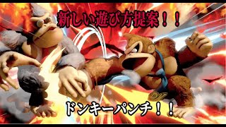 スマブラSPの新しい遊び開発！ドンキーのNBのみで戦うサドンデス対決がめっちゃおもろい！