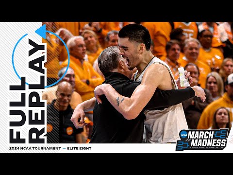 Purdue vs. Tennessee: 2024 NCAA men's Elite Eight | FULL REPLAY