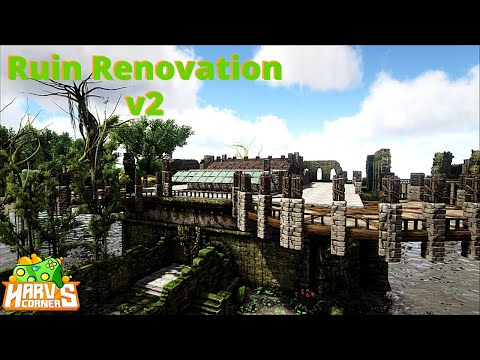 Ark Building: Ruin Renovation v2 (Ragnarok, SS mod) Ark Survival Evolved