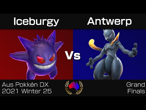 Aus Pokkén DX 2021 Winter 25 - Grand Finals: Iceburgy (Gengar) vs. Antwerp (Shadow Mewtwo)