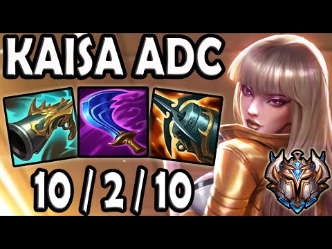 Kaisa vs Vayne ADC - EUW Challenger Patch 11.16 ✅