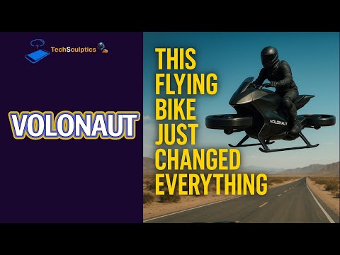 Meet Volonaut: This Flying MotorBike Changing The Future of Travel  #ai #automobile #rider #bike