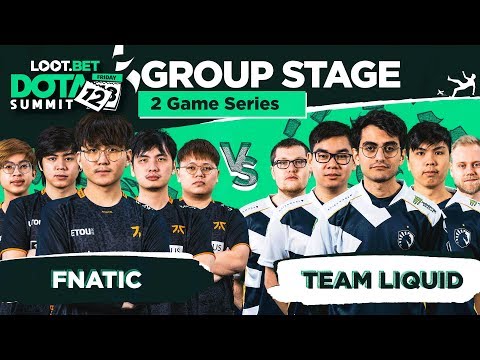 Fnatic vs Team Liquid Game 1 - Dota Summit 12: Group Stage