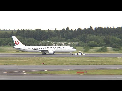 JAL旅客機が成田空港に緊急着陸　羽田発鹿児島行き便のタイヤに不具合　羽田滑走路にタイヤ片散乱で航空便に遅れ｜FNNプライムオンライン