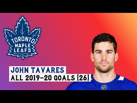 John Tavares (#91) All 26 Goals of the 2019-20 NHL Season