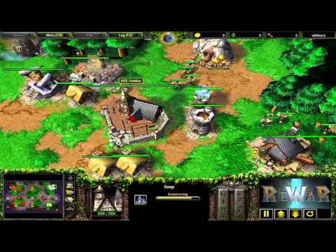 HPE.Yumiko (HU) vs IAM.Zhou_xixi (NE) - Game 2 - WarCraft 3 gameplay - RN186