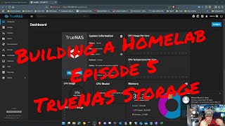 Building a Homelab - Episode 5 - TrueNAS Storage in a VM