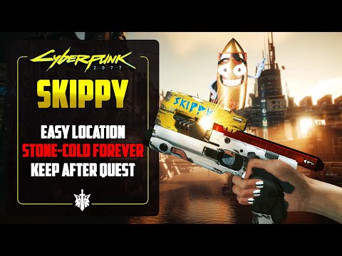 Skippy's Location In Cyberpunk 2077 | Permanent Stone-Cold Mode, AND Keep AFTER Quest!