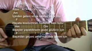 Gitar Dersi - Hele Bi Gel (Pinhani)