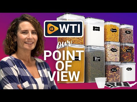 Vtopmart 10 PCS Flour and Sugar Storage Container - WTI product video review