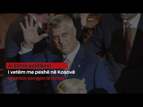 Hashim Thaçi, 3 vjet President