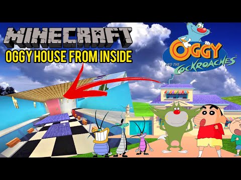 Shinchan Made the Oggy Jack House From Inside Minecraft Survival Series TYRO GAMING GREEN GAMING