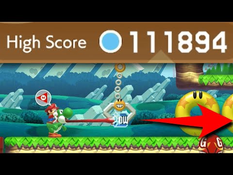 Yoshi has the ability to move at an unlimited speed- Endless Expert Challenge [359]