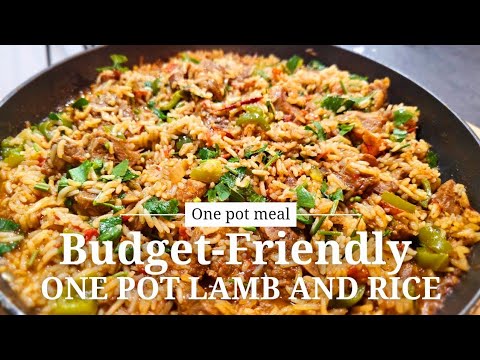 Budget-Friendly One Pot Lamb & Rice Recipe | Easy and Delicious!