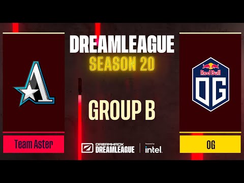 Dota2 - Team Aster vs OG - Game 2 - DreamLeague Season 20 - Group B