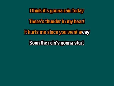 Ronnie Dove  -  I Think Its Gonna Rain - clay wood karaoke