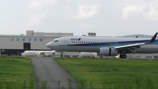 preview picture of video 'ANA (All Nippon Airways) Boeing 737-881 JA60AN in NOTO Airport (NTQ/RJNW)'