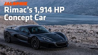 Rimac C_Two 0-60 in 1.85 seconds