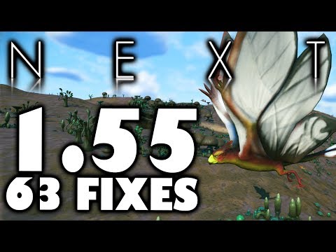 NEXT PATCH 1.55 HUGE! 63 BUG FIXES & MASSIVE CHANGES No Man's Sky Video