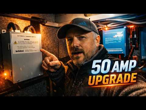 How We Installed a 50 Amp RV Transfer Switch (Step-By-Step)