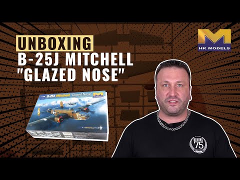 Hong Kong Models B-25J Mitchell "Glazed Nose" Unboxing | #askhearns