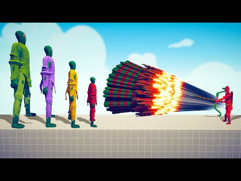 4 DIFFERENT SIZES OF ZOMBIES vs EVERY GOD - Totally Accurate Battle Simulator TABS