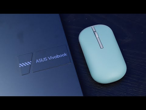 Belaidė pelė Asus MD100, Mėlynos spalvos video