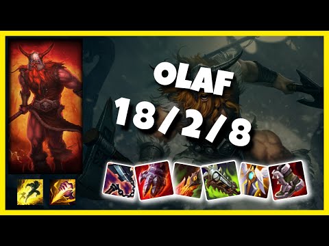 Olaf Jungle S11 11.2 Challenger Replay (18/2/8) - OCE
