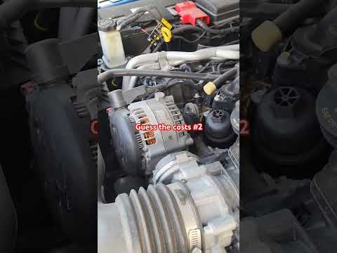 Guess the costs #2. Alternator. #mechanic #automobile #cars #repair #maintenance