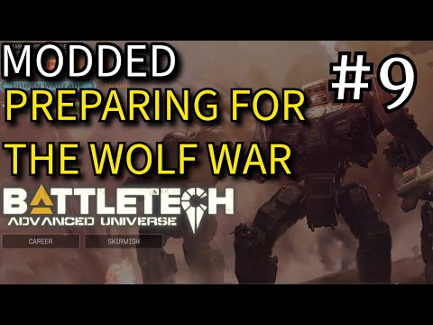 Battletech Advanced Campaign! Battle Armor start, prepping for the war with Clan Wolf..