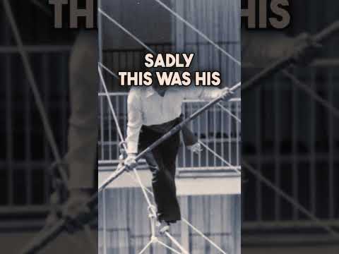 The Terrifying Final Walk of Daredevil Karl Wallenda at 73 Years Old 😱 #shorts