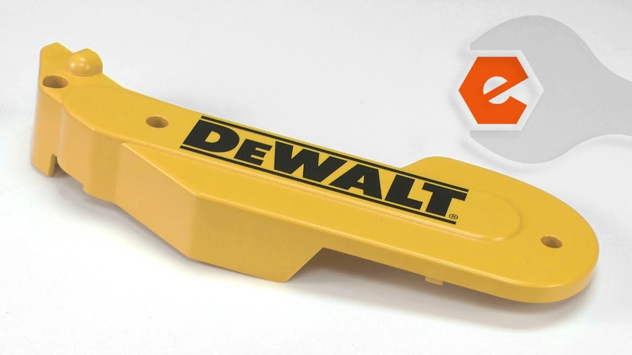 Replacing your DeWALT Miter Saw Belt Cover