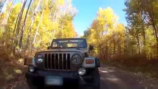 preview picture of video 'Sept 30 2012 fall colors near Iron River, Wisconsin'