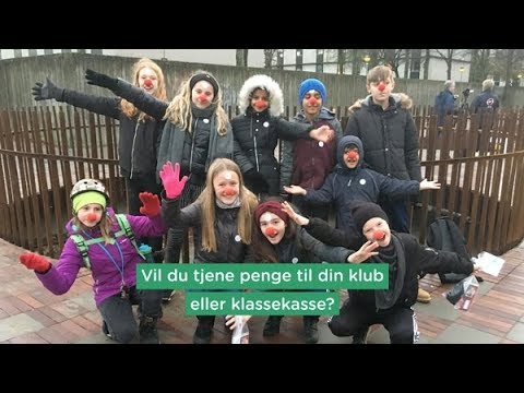 Danske Hospitalsklovnes ”Til og Fra” julekort med skrabelod