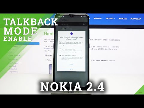How to Activate TalkBack in NOKIA 2.4 – TalkBack Mode