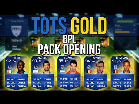 FIFA 14 - BPL TOTS Pack Opening - Team Of The Season In 15k Packs w/ Live Reactions