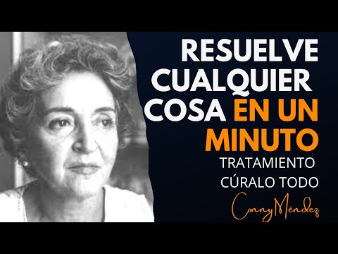 CONNY MÉNDEZ - CÚRALO TODO EN UN MINUTO (EJERCICIO DEL TRATAMIENTO INCLUIDO)