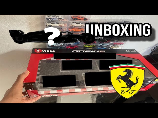 Vídeo relacionado con Bburago 1:43 F1 Ferrari Deluxe Set de Regalo con Expositor Soporte