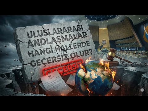 Uluslararası Antlaşmaların Geçersizliği: İrade Sakatlığı ve Jus Cogens (Şematik ve Kapsamlı Anlatım)